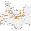 Mapa miesiąca GfK: Lokalizacje centrów handlowych w konurbacji katowickiej
