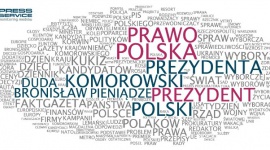Media znały zwycięzców wyborów LIFESTYLE, Media - To chmura wyrazów najczęściej występujących na pierwszych stronach dzienników ogólnopolskich.