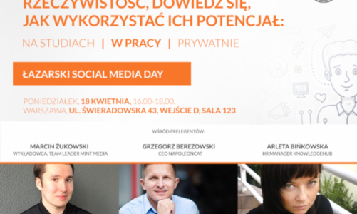 Startuje Łazarski Social Media Day