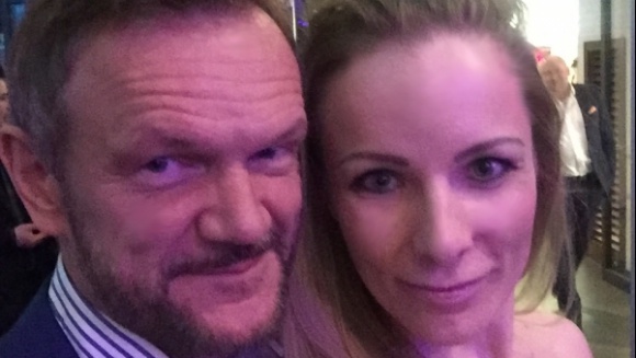 Cezary Pazura i Katarzyna Zawadzka na balu charytatywnym Fundacji Pankracy