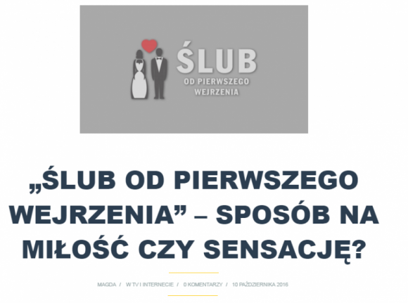 Lajk od pierwszego wejrzenia? Rośnie popularność ślubnego reality show TVN