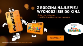 Cinema City i Kinder Niespodzianka zapraszają do programu Family Karta LIFESTYLE, Media - Kinder Niespodzianka, jedna z wiodących marek z portfolio firmy Ferrero została partnerem uruchamianego przez Cinema City we współpracy z New Age Media (NAM), programu Family Karta.