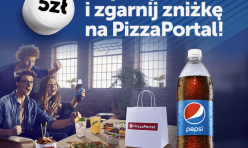 „Kibicuj ze smakiem” – odbierz zniżkę na PizzaPortal.pl spod zakrętki napojów