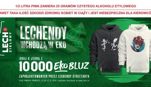 LECHENDY WCHODZĄ W EKO! STARTUJE NOWA AKTYWACJA KONSUMENCKA MARKI LECH